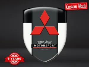 Mitsubishi Etiqueta Impermeable Premium Alta Calidad Profesional